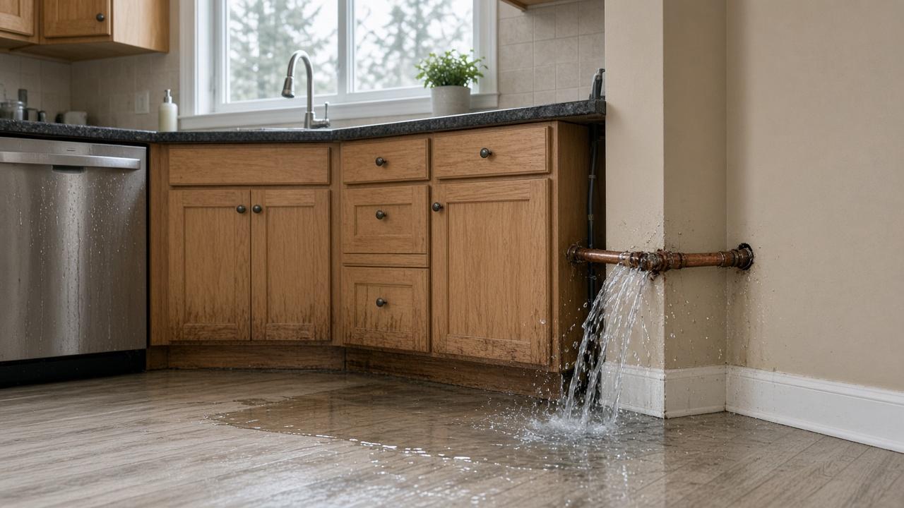 Burst Pipe Water Damage