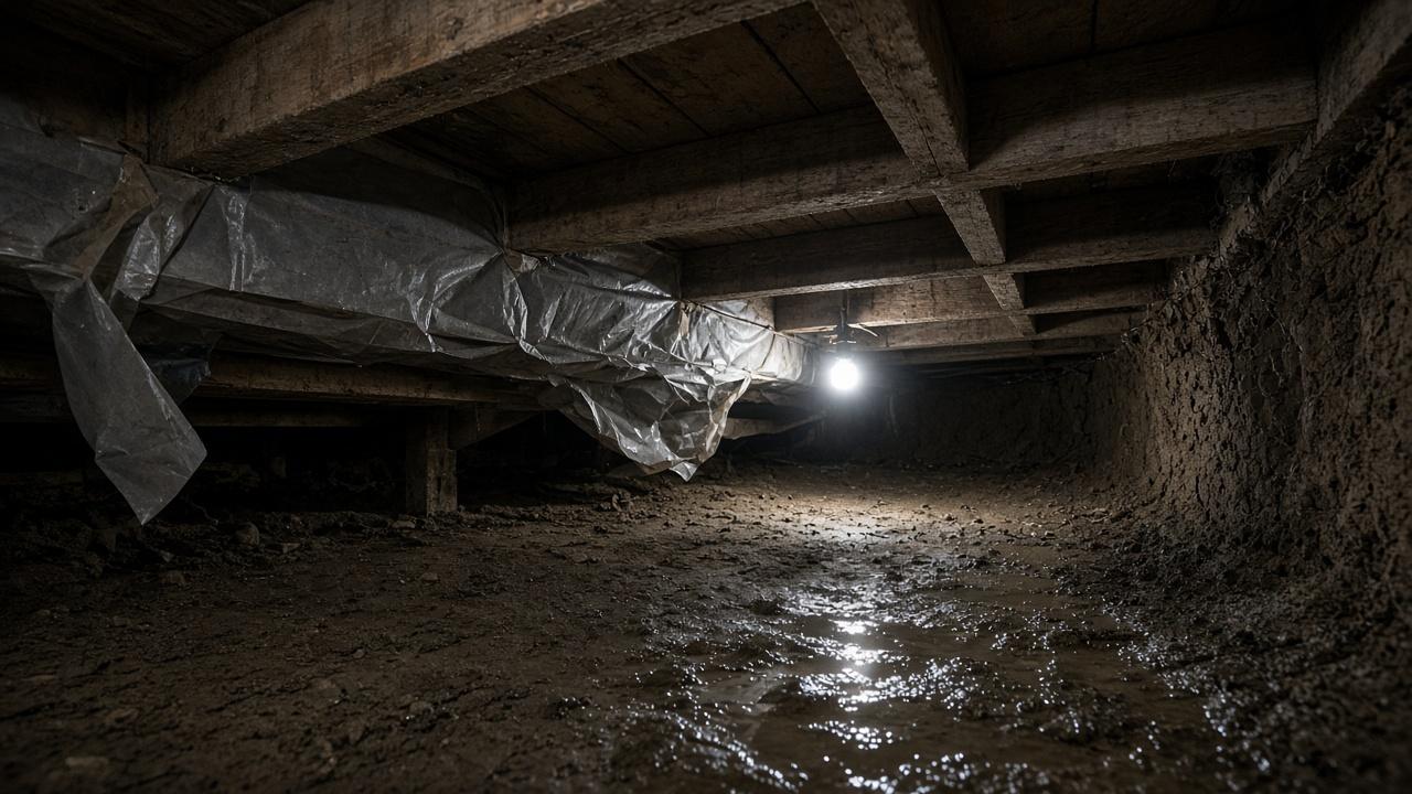 Crawl Space Water Damage