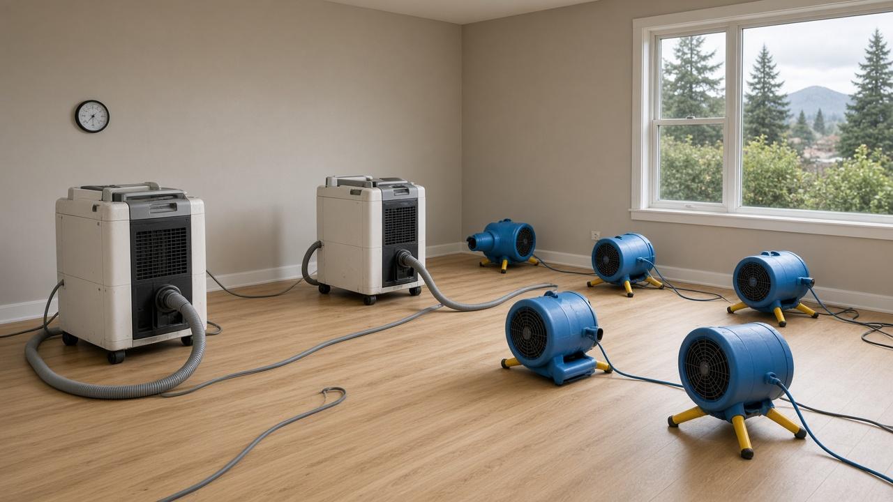 Structural Drying & Dehumidification Abbotsford